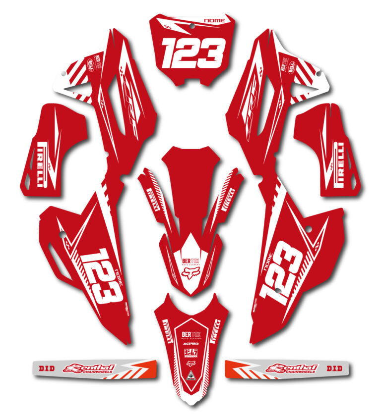 Grafiche moto semi personalizzate