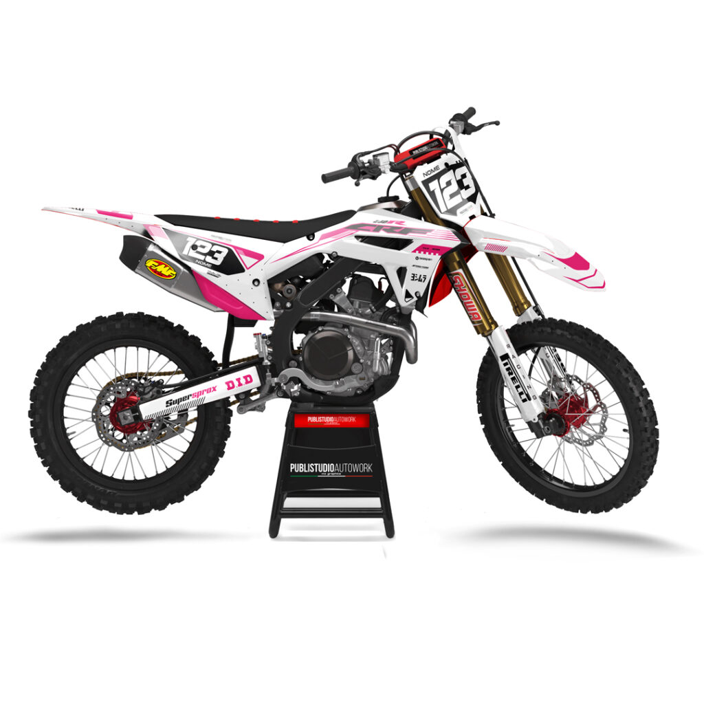 Grafica Personalizzata per Motocross Honda