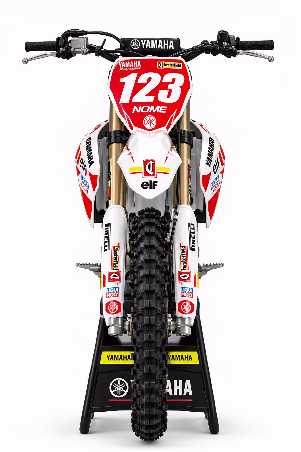 Yamaha CHESTERFIELD 250- kit grafiche per YZ YZF WR WRF - immagine 2