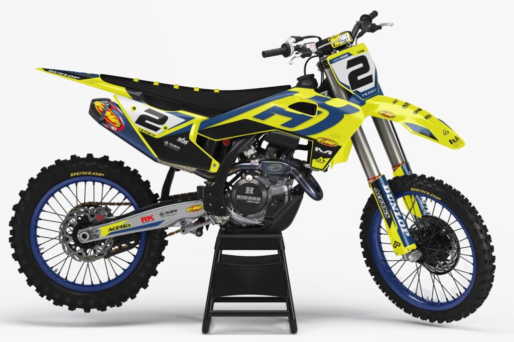 husqvarna 125 regina ki grafiche motocross enduro motard