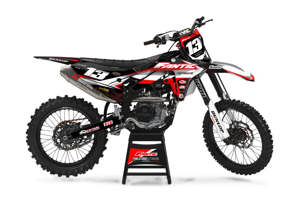 fantic xmf race grafiche adesive personalizzate motocross xx xef xxf xe