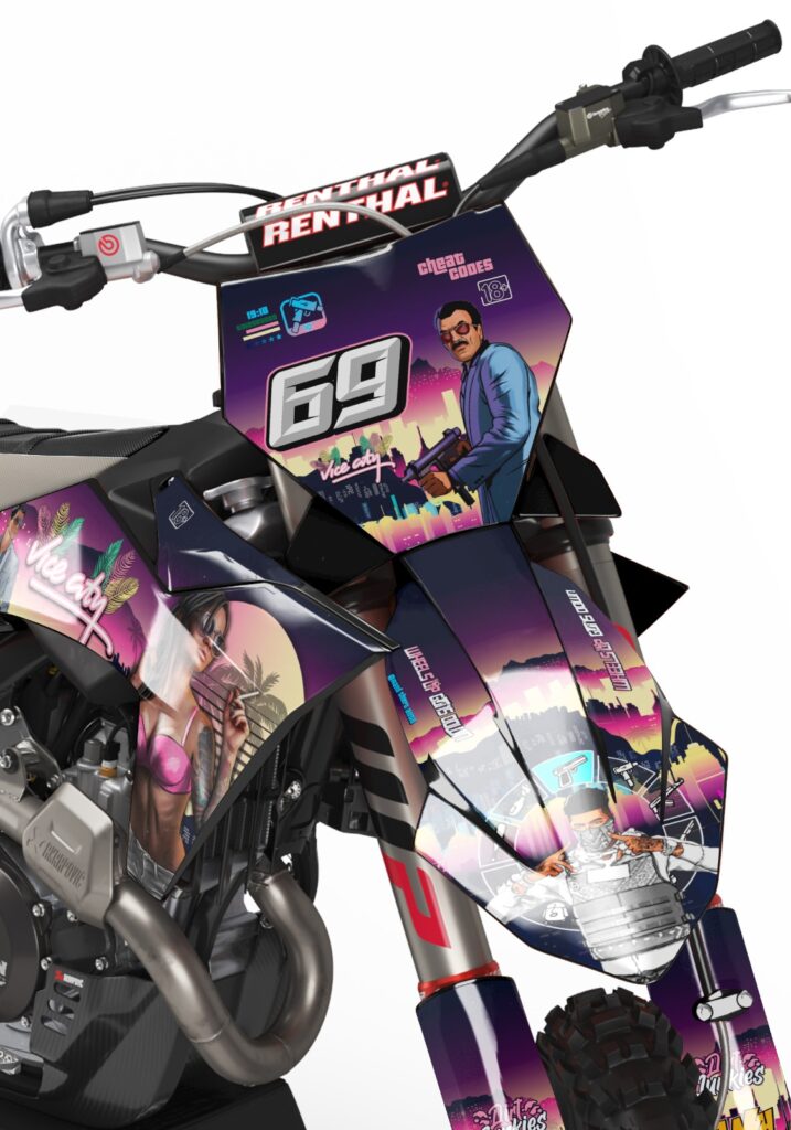 Kit grafiche ktm miami vice