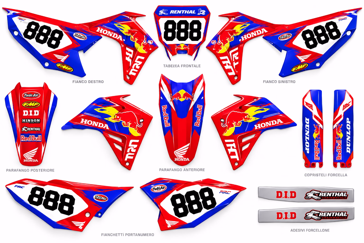 grafiche crf rally