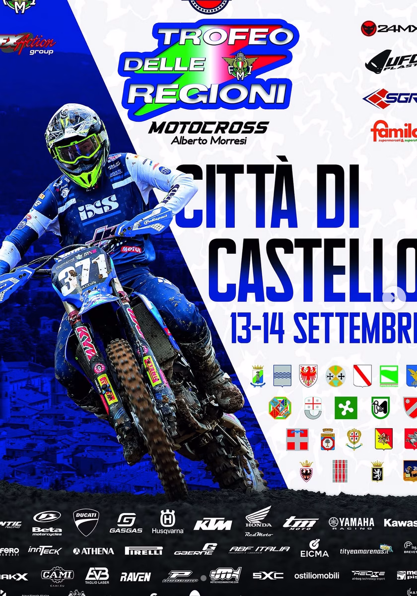 Trofeo delle Regioni 2025, in programma il 13-14 settembre a Città di Castello