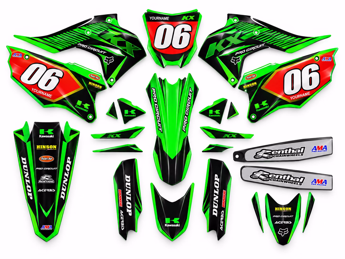 GRAFICHE KAWASAKI HEAVY