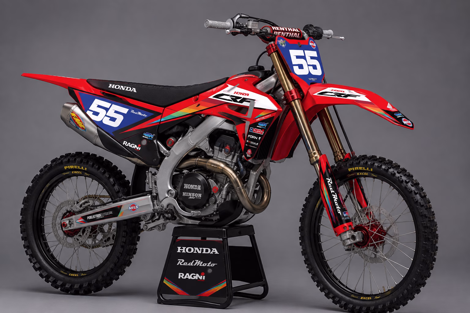 Honda AFRICA- kit grafiche per CR CRF XR CRF R CRF RX