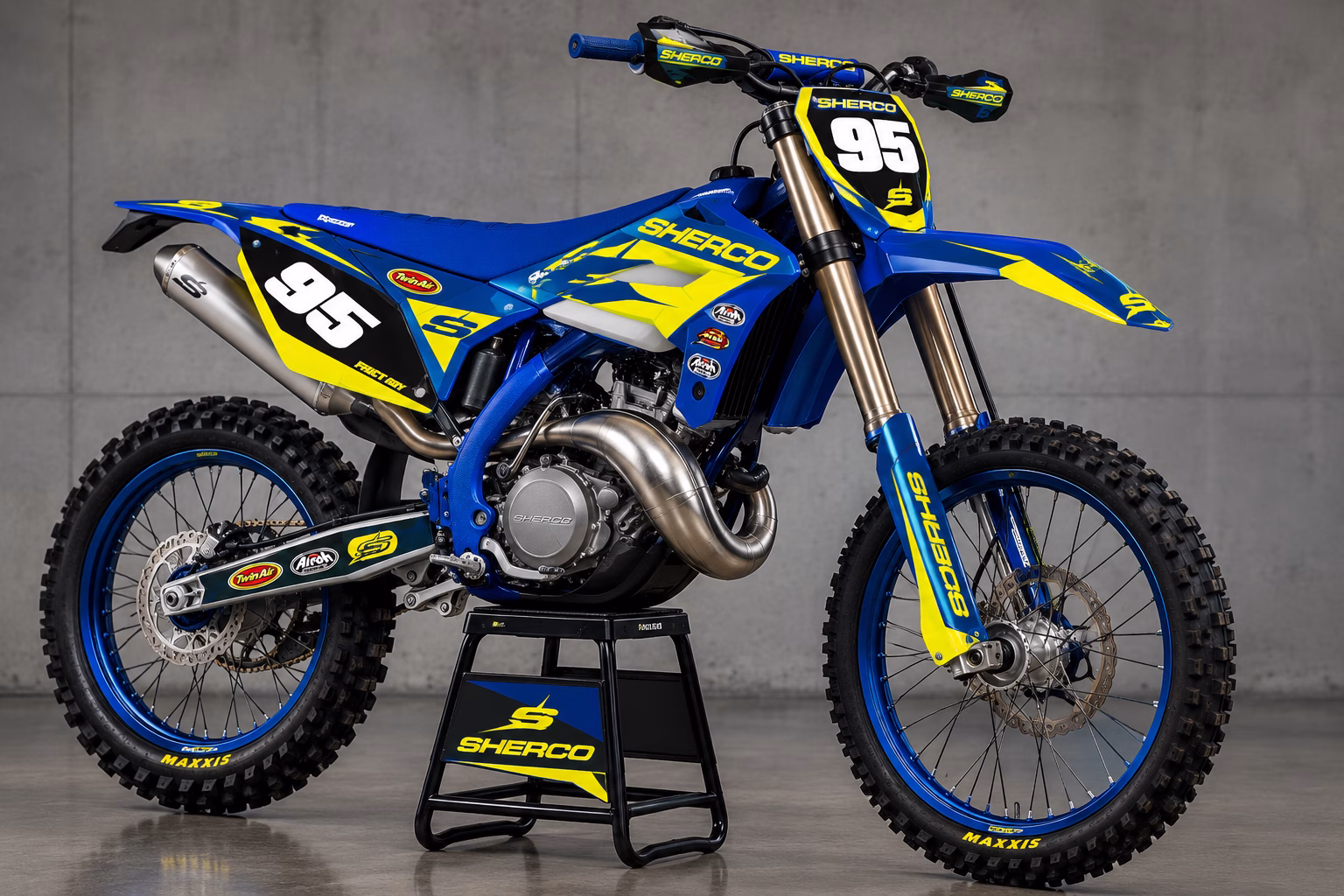 Sherco ENDURO- kit grafiche per SE, SEF, XTREM, ST, SM e 50 cc